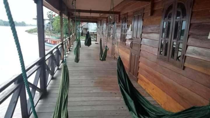 Champa Guesthouse Muang Khong Экстерьер фото